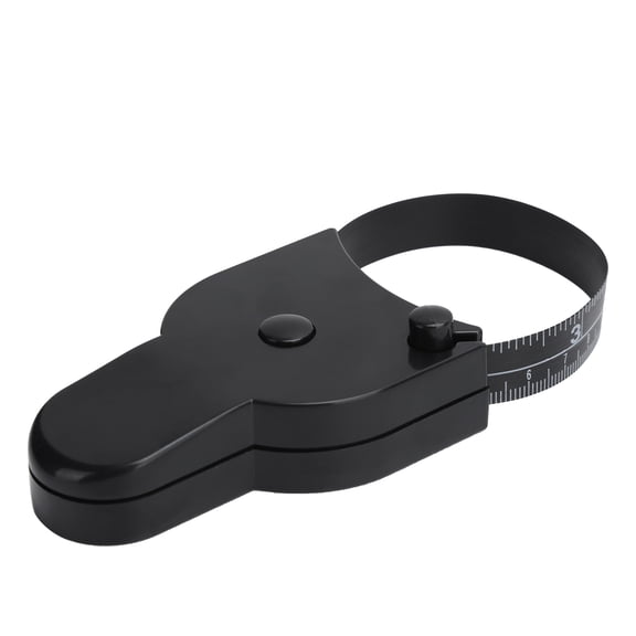 Xirurus Black 60 inches / 150 cm Retractable Body Waist Measuring Tape Accurate Ruler for Head Hips Legs Measurement, Diet and Fitness Progress Tracking, Portable Tailor Sewing Ruler Tool
