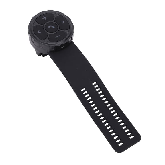 Xirurus Bluetooth 5.3 Media Buttons Remote Control, Waterproofing Bike Bar Wireless Music Controller Motorcycle Handlebar Remote Steering Wheel Mount Media Button for iPhone Android (3.54 in)