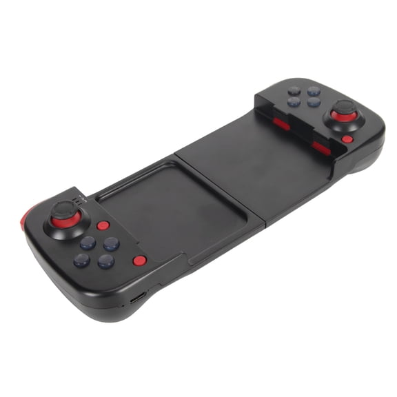Xirurus Bluetooth Mobile Game Controller Stretchable Wireless Phone Gamepad Joystick for Android iOS PS3 PC with Built-In 350mAh Battery Adjustable Clamp 10 inches / 25.4 cm Black