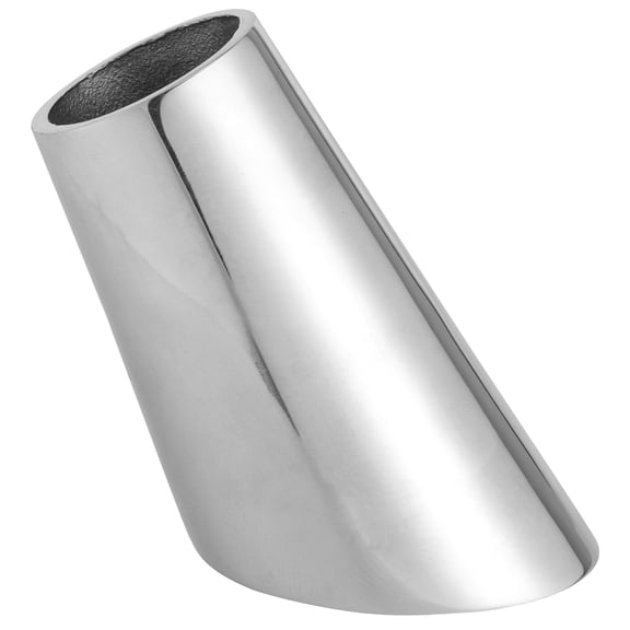 Xirurus Boat Flagpole Holder Stand Thicken Base 60 Degree Marine Grade Anti-Corrosion 316 Stainless Steel Socket Mount for 1 Inch Diameter Flags, Perfect for Yacht and Sailing Accessories