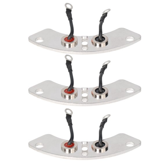 Xirurus Bridge Rectifier Diode Set for Mecc Alte Excitation Diodes T30 Generator Electronic Module Replacement, 0.8 inches / 21 mm Size, 3 Diode Boards and 1 Varistor Included