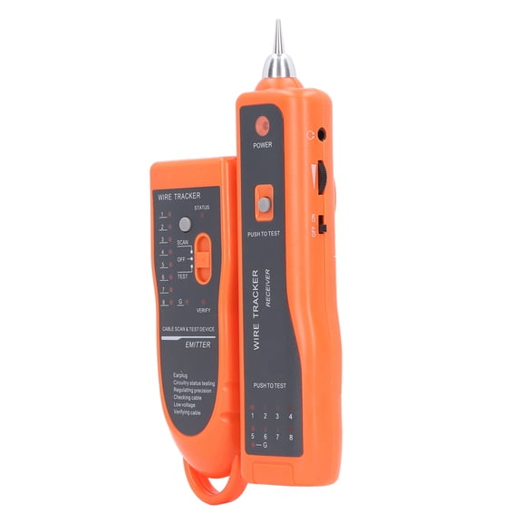 Xirurus Cable Locator Multi Purpose Communication Network Tester Detector Wire Tracer Kit