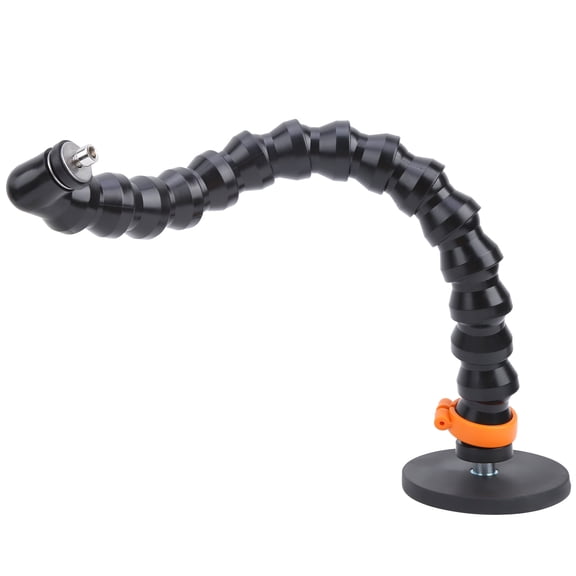 Xirurus Car DIY Dent Remover Suction Cup Flexible Auto Body Dent Repair Tool Black Elbow Handheld Dent Puller for Vehicle Maintenance (16.14 inches / 41.00 cm) Durable Magnet