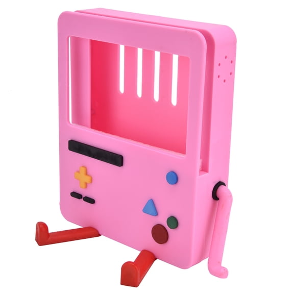 Xirurus Cartoon Cute Portable Video Game Console Screen Bracket Stand Holder Accessory for Nintendo Switch, ABS Material Mount, 8.7 inches / 22 cm, Pink