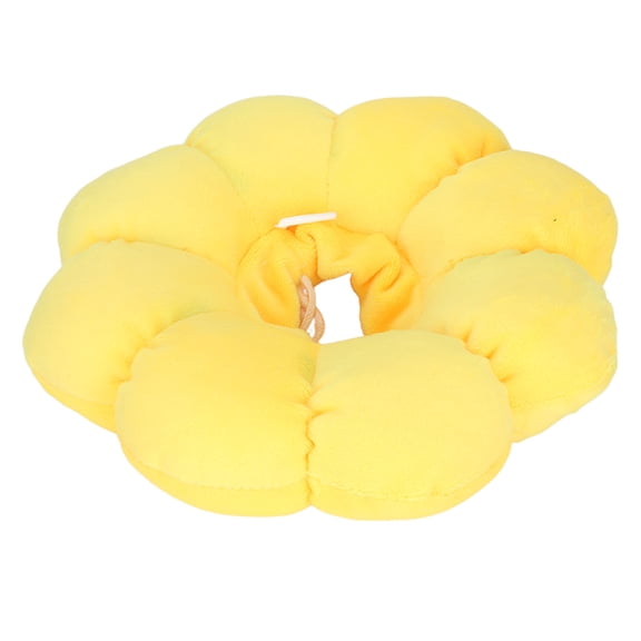 Xirurus Cat Cone Collar Sunflower Shape Adjustable Surgery Recovery Elizabethan Collars for Cat Kitten Small Dog Large, Soft Anti-Bite Lick Wound Healing Protective Neck Cone (10.2 inches / 26 cm)
