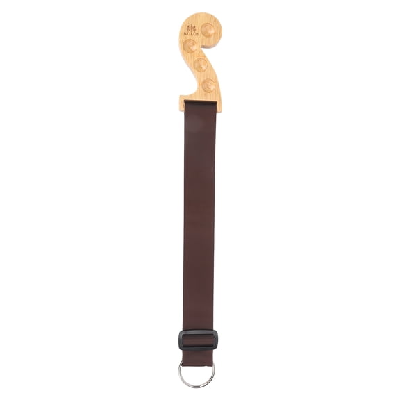 Xirurus Cello Adjustable Strap Nylon Anti-Slip Mat Wood O-Ring Holder Instrument Accessories (6.30 inches / 16 cm)