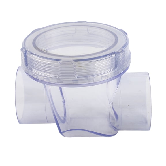 Xirurus Check Valve Toilet Backwater Backflow Prevention PVC Inline One Way Non Return Valve For Plumbing Home Improvement Kitchen And Bathroom Pipes 5.51 inches / 14 cm