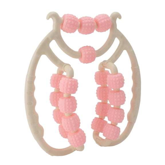 Xirurus Circular Trigger Point Muscle Roller Portable RingShaped Massager for Legs, Arms & Tennis Elbow, EcoFriendly PP, Ergonomic Handle, PostWorkout Recovery