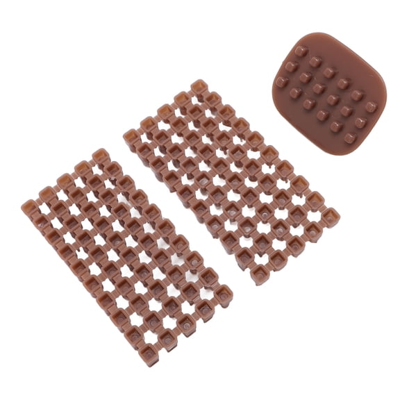 Xirurus Clay Pottery Stamp Plastic Multifunctional Mini Polymer Alphabet Letter Press Set for Cookie Dough Sugar Icing Baking 4.72 inches / 12 cm