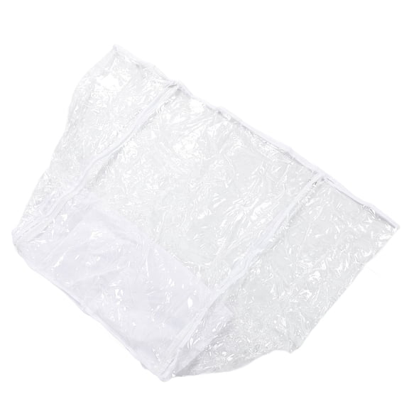 Xirurus Clear PVC Sheet Pan Rack Cover Transparent Foldable Bread Rack Cover for Home Kitchen Restaurant Foodservice Storage 10 Tier (12.99x11.81x3.15 inches / 33x30x8 cm)