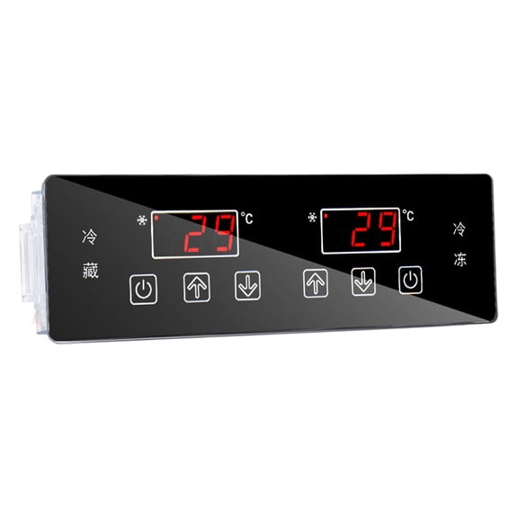 Xirurus Commercial Freezer Temperature Controller Thermostat Regulator Control Board with IP65 Protection 220V 10A Dual Temp Control System for Refrigerator (7.87 inches / 20 cm)