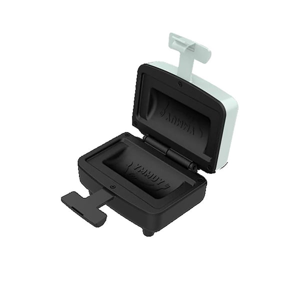 Xirurus Compact 300W Breakfast Sandwich Maker NonStick Plates, Locking Lid, Indicator Light, DualSided Heating, Portable Kitchen Appliance