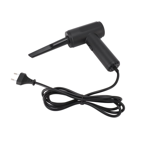 Xirurus Compressed Air Duster Powerful 100000RPM Portable Air Blower Mini Jet Fan with Flashlight for PC Keyboard, Camera, and Home, 8.27 in / 21 cm