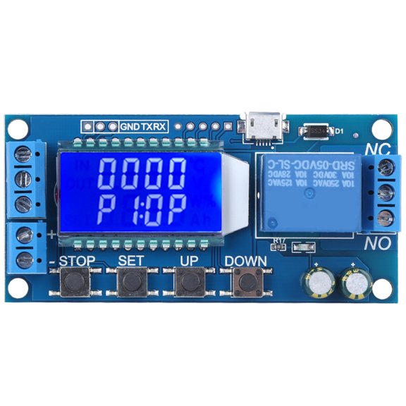 Xirurus Cycle Trigger Delay Timer Switch Circuit Electronic Relay Module Delayed Power Off XY LJ02 (3.94 inches / 10.00 cm)[cite: 1]