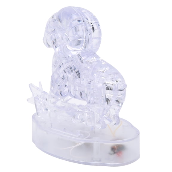 Xirurus DIY Constellations Crystal Puzzle Three Dimensional Puzzle Jigsaw with LED Light Decoration Aries (3.9x4.5 in / 10x11.5 cm)