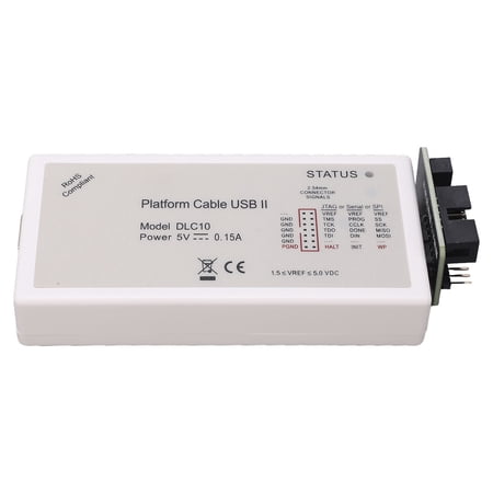 Xirurus DLC10 Platform Download USB Wire Downloader Cable Kit with Flat Cables 1.5-5.0VDC High Speed Conversion Chip 7.48 inches / 19 cm