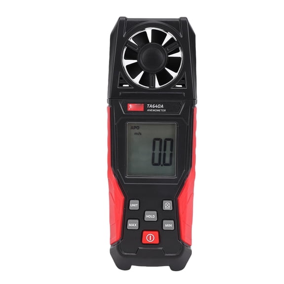 Xirurus Digital Anemometer with 8 Vanes Handheld Wind Speed and Temperature Meter