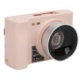 thumbnail image 1 of Xirurus Digital Camera 2.5K 24MP 16x Digital Zoom WiFi Mirrorless Camera with 2.88 Inch Screen MP3 Games Compact Vlogging Camera for Travel Students Teens Pink, 1 of 9