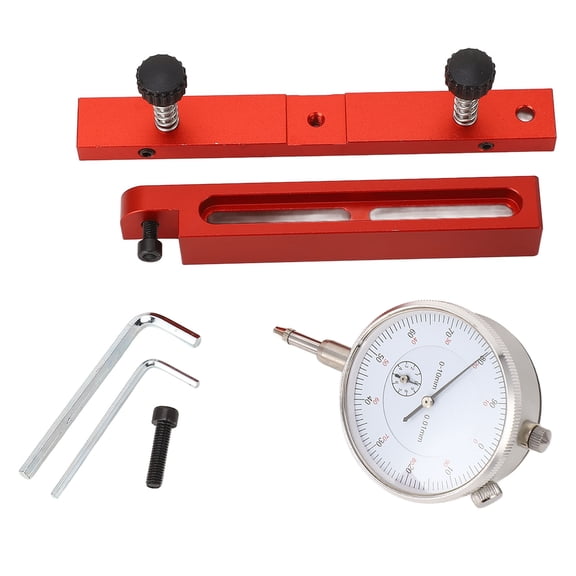 Xirurus Digital Dial Indicator Table Saw Gauge Aluminum Alloy Adjustable Alignment Tool Kit for Woodworking