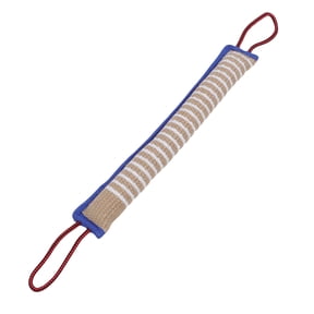 Xirurus Dog Bite Tug Toy Comfortable Grip Teething Stick Puppy Training Bite Pillow for Small Medium Large Dogs, Jute Material, 21.65 inches / 55 cm