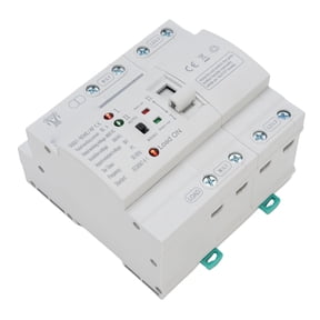 Xirurus Double Power Automatic Transfer Switch 4P 80A 400V Emergency Changeover Switch For Home Millisecond Level Fast Switching Circuit Controller With PC Flame Retardant
