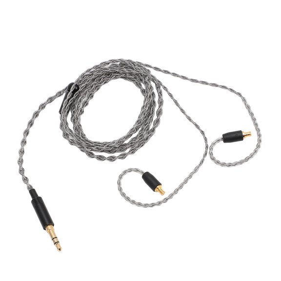 Xirurus Earphone Upgrade Cable 3.5mm to A2DC Silver Plated Copper Core Replacement Audio Wire for ATH CKS1100 ADX5000 E50 E70 LS300 LS400 MSR7B, 47.24 inches / 120 cm, Enhanced Sound Quality