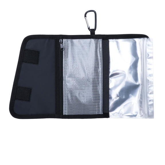 Xirurus Fishing Tackle Binder Bag Large Capacity Rain Proof Detachable Portable Lure Organized Storage Bag Soft Bait Wallet Case Outdoor Fishing Gear Carrier for Saltwater and Freshwater Green