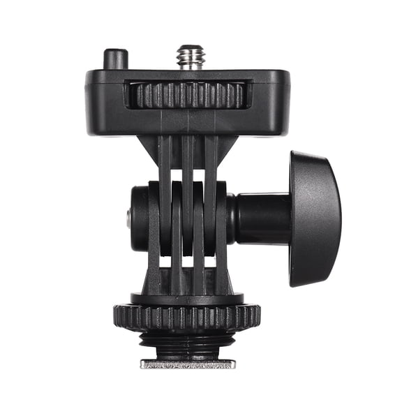 Xirurus Flexible Cold Shoe Mount Adapter with 1/4 Inch Screw for Viltrox DSLR Camera Monitors and LED Video Lights, Adjustable Bracket Accessory (2.95 inches / 7.5 cm)