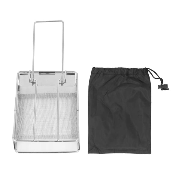 Xirurus Foldable 304 Stainless Steel Mini Toaster  Portable, Versatile Oven for Bread, Sausages & Picnic Grilling