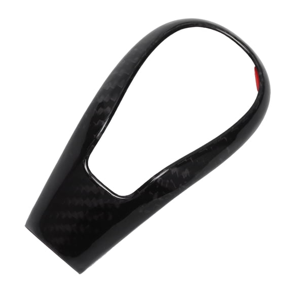 Xirurus Gear Shift Knob Trim Sticker Carbon Fiber Replacement for Volvo XC60 S60 V60 V40 S80 2013-2019 Auto Decor (11 inches / 27.9 cm)[cite: 1]