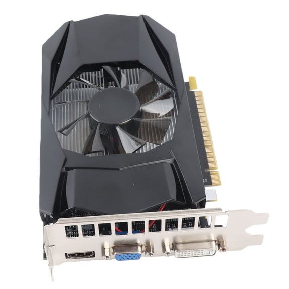 Xirurus HD7670 4GB GDDR5 Graphics Card 128bit 650MHz Core Frequency DirectX 11 Support PCI Express X16 2.1 Desktop Video Card with HDMI DVI VGA Outputs (8.66 in / 22 cm) [cite: 8]