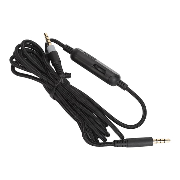 Xirurus Headphone Cable 6.6 ft / 2 m Replacement Cord with In-Line Mute Volume Control for HyperX Cloud Mix Alpha Logitech G633 G933