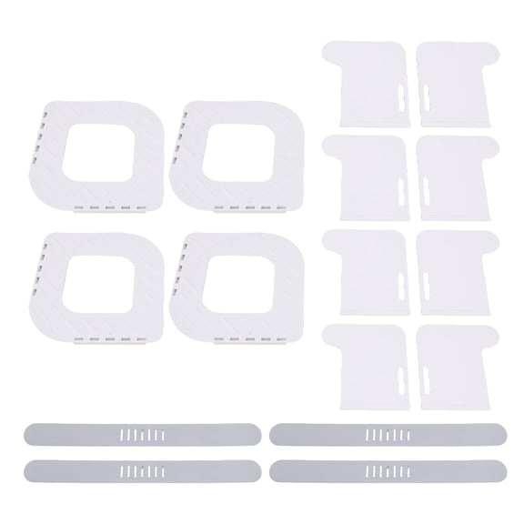 Xirurus HeavyDuty Bed Sheet Holders CornerFit Sheet Straps for Twin, Full, Queen & King Beds Secure, NoSlip, Easy Install