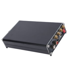 Xirurus HiFi Power Amplifier 300Wx2 Class D Small 2 Channel Stereo Home Sound System Audio Receiver 7.09 inches / 18.00 cm Compact Design with 3.5mm Wired Jack Interface for Enhanced Listening