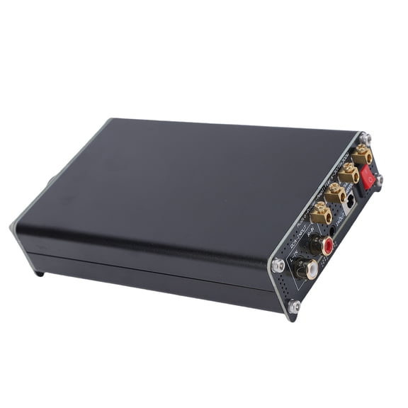 Xirurus HiFi Power Amplifier 300Wx2 Class D Small 2 Channel Stereo Home Sound System Audio Receiver 7.09 inches / 18.00 cm Compact Design with 3.5mm Wired Jack Interface for Enhanced Listening