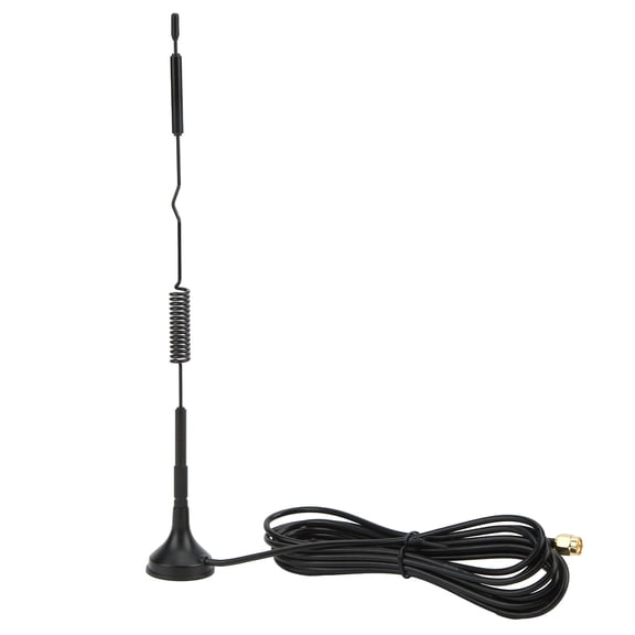 Xirurus High Gain 15dbi 5G 4G LTE Magnetic Base Suction Cup Antenna 600-6000MHz Omnidirectional SMA Male Cable 9.8ft for Smart Home Router DTU