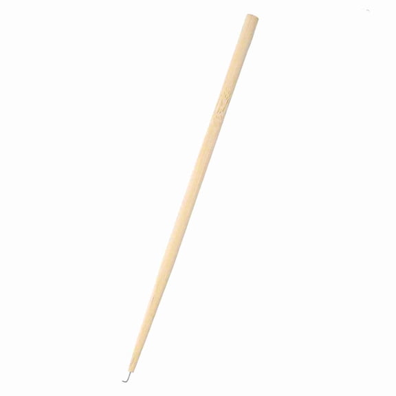 Xirurus Hooking Hair Ventilating Needle with Wood Handle for Lace Wig, False Beard Making & Repair, Size M (3-4 strands)