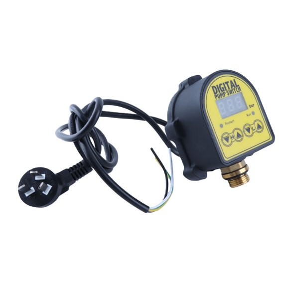 Xirurus Household Automatic Digital Water Pump Pressure Controller Intelligent ON OFF Switch Stable Performance G1/2 Interface Water Flow Management Controller