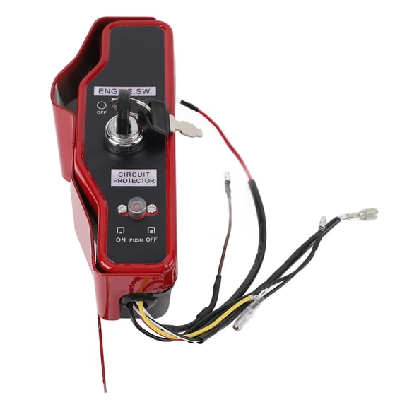 Xirurus Ignition Switch Box with 2 Keys for GX340 GX390 11HP 13HP Small Engine, Premium ABS OE Replacement Engine Control Panel Assembly (9.05 inches / 23 cm Length)