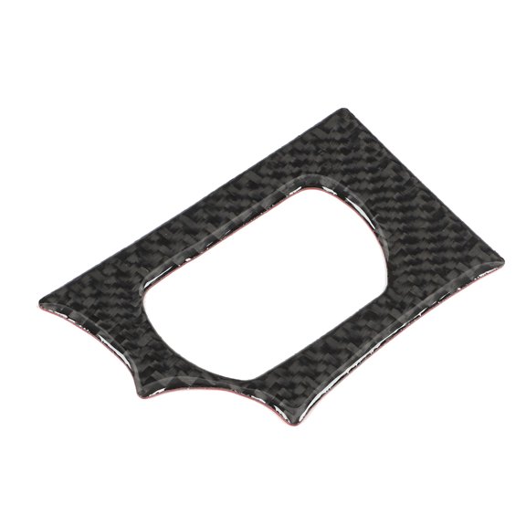 Xirurus Ignition Switch Sticker Carbon Fiber Engine Start Button Frame Decal Overlay Trim Scratch Resistant Protective Cover Interior Upgrade Fitment Replacement for Corvette C6 2005-2007 (10x7x1 in)