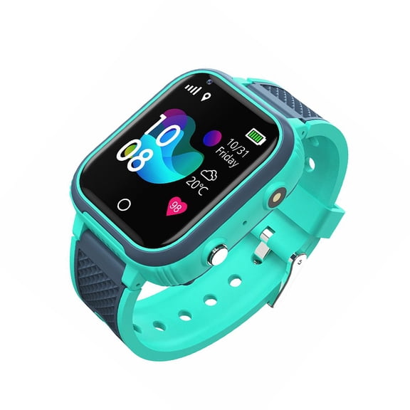 Xirurus Kids Smartwatch 4G Mobile with WiFi, Video Chat, SOS, IP67, 1.4 inches / 35.5 mm Screen - Blue