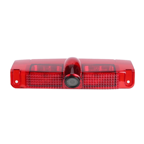 Xirurus LED High Mount Stop Light Backup Camera for Chevrolet Express, IP68 Waterproof 170 Degree Wide Angle NTSC PAL Vehicle Reversing Rear View Camera System (11.42 inches / 29 cm)