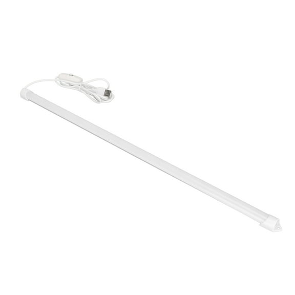 Xirurus LED Reading Light High Brightness 35 LEDs Warm White USB Eye Protection Mountable Desk Lamp for Dormitory Bedroom Cabinet Study Room Bedside Table 20.5 inches / 52 cm Portable Bar