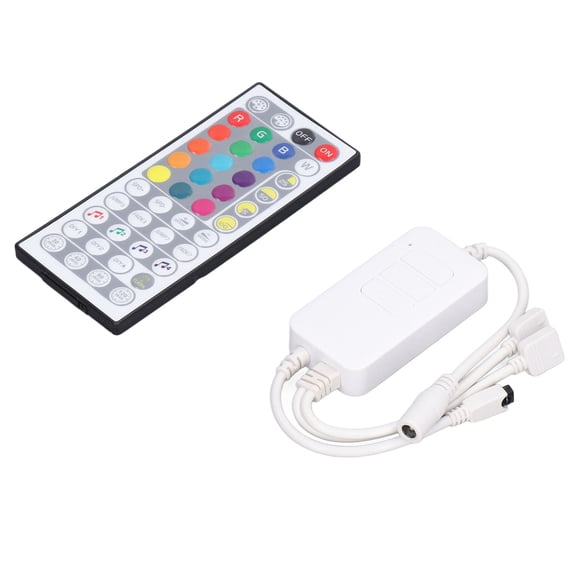 Xirurus LED Strip Light Controller 44 Key 3 Buttons RGB Dual Mode WIFI Bluetooth Sync (5.12 inches / 13 cm)