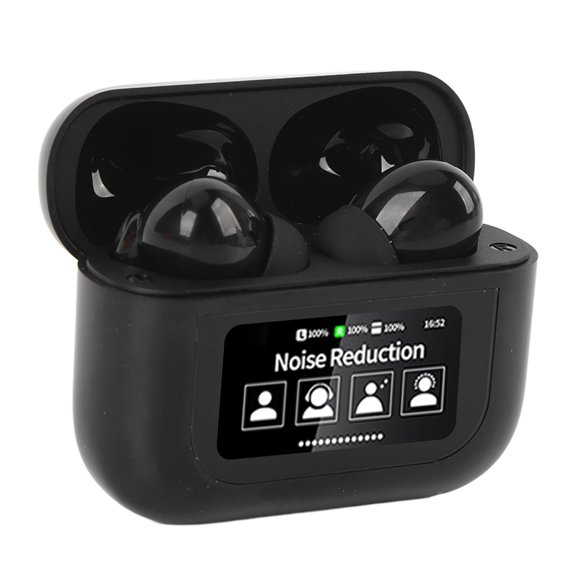 Xirurus Language Translator Earbuds 5.4 Real Time Online 144 Languages Translation Device with APP for Music Calling Learning Black