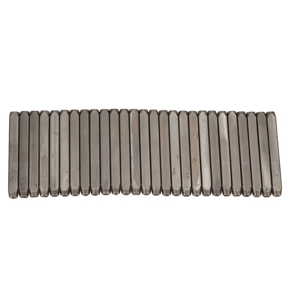 Xirurus Letter Stamp Set High Strength High Carbon Steel Capital Letter Punch Tool for Jewelry Crafts Leatherware