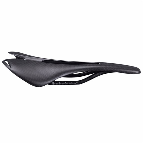 Xirurus Lightweight Full Carbon Fiber Bike Seat Bicycle Saddle Cushion for Mountain Road Folding Bikes, 10.6 inches / 27 cm, Black