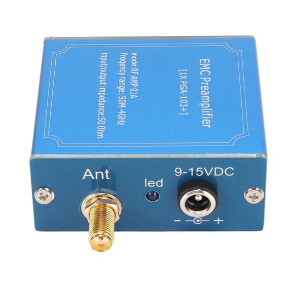 Xirurus Low Noise Amplifier Module 50M-4GHz Wideband Plug and Play DC 9-15V High Gain LNA Module for Communication System[cite: 1]