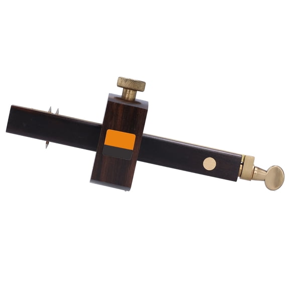Xirurus Marking Gauge British Ebony 8-inch / 20.3 cm Screw Cutting Linear Scriber Woodworking Tools