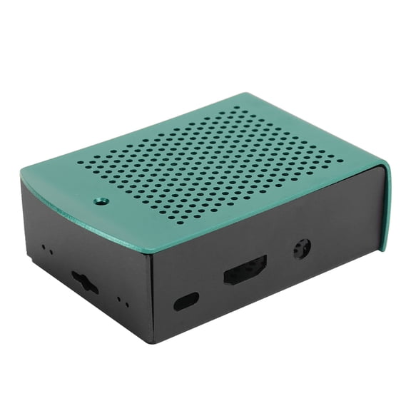Xirurus Metal Motherboard Shell Aluminum Alloy Case Accessory for Raspberry Pi 3/2/B/B+, Green (11 inches / 27.9 cm) Protective Enclosure[cite: 1]